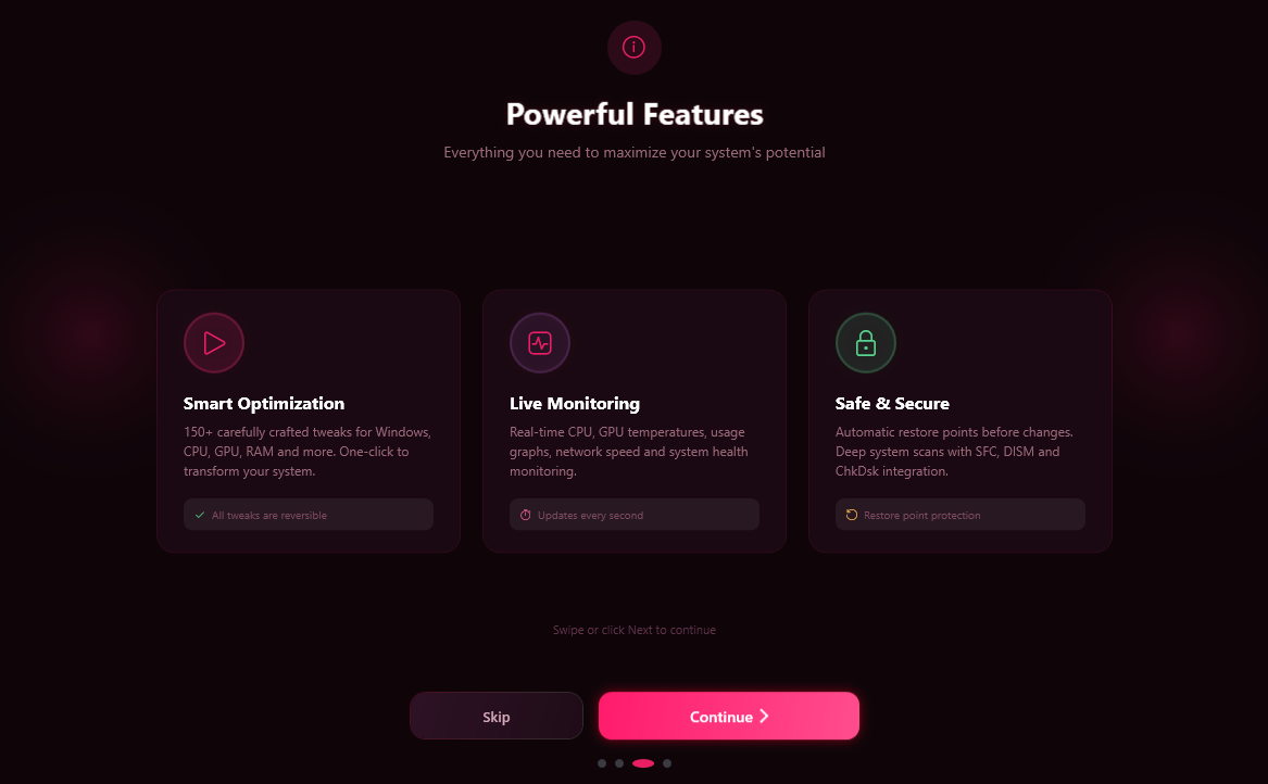WARRIS Dashboard Overview
